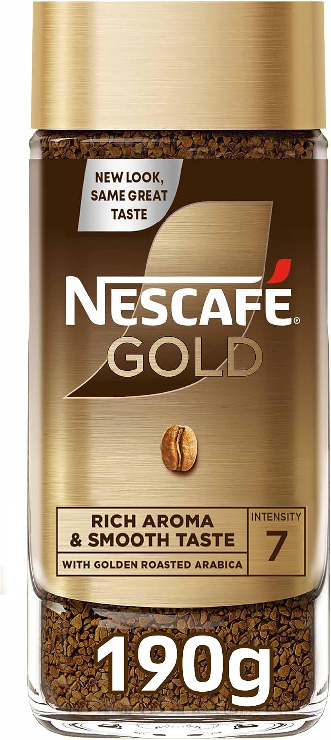 NESCAFÉ - GOLD BLEND Coffee - Instant - Glass Bottles - 190 gm