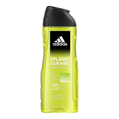 Adidas - Shower Gel - Pure Game - Relaxing Face - Hair & Body - 400ml