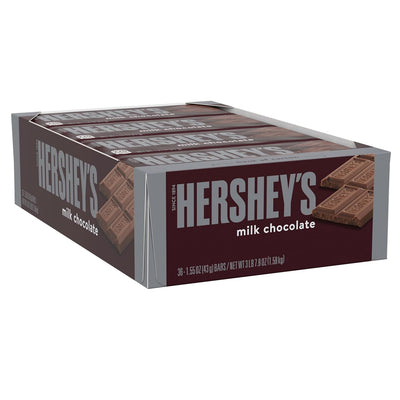 Hershey's - Milk Chocolate - Chocolate Bar - 43g x 36bars - 1.54kg