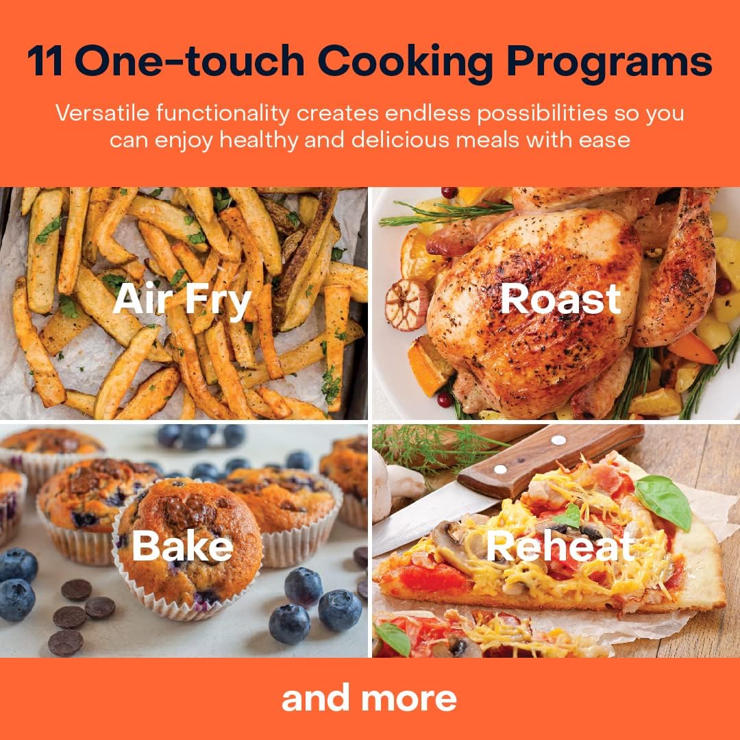 Nutricook - Air Fryer - NC-AF357V - Precision Frying - Black - 2 Years Warranty