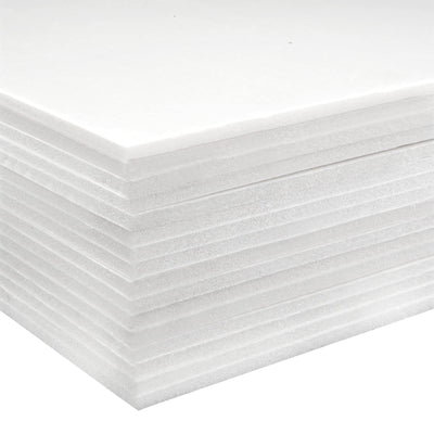 White Styrofam Sheet - 4 ft x 8ft - 0.75" - 1 Sheet