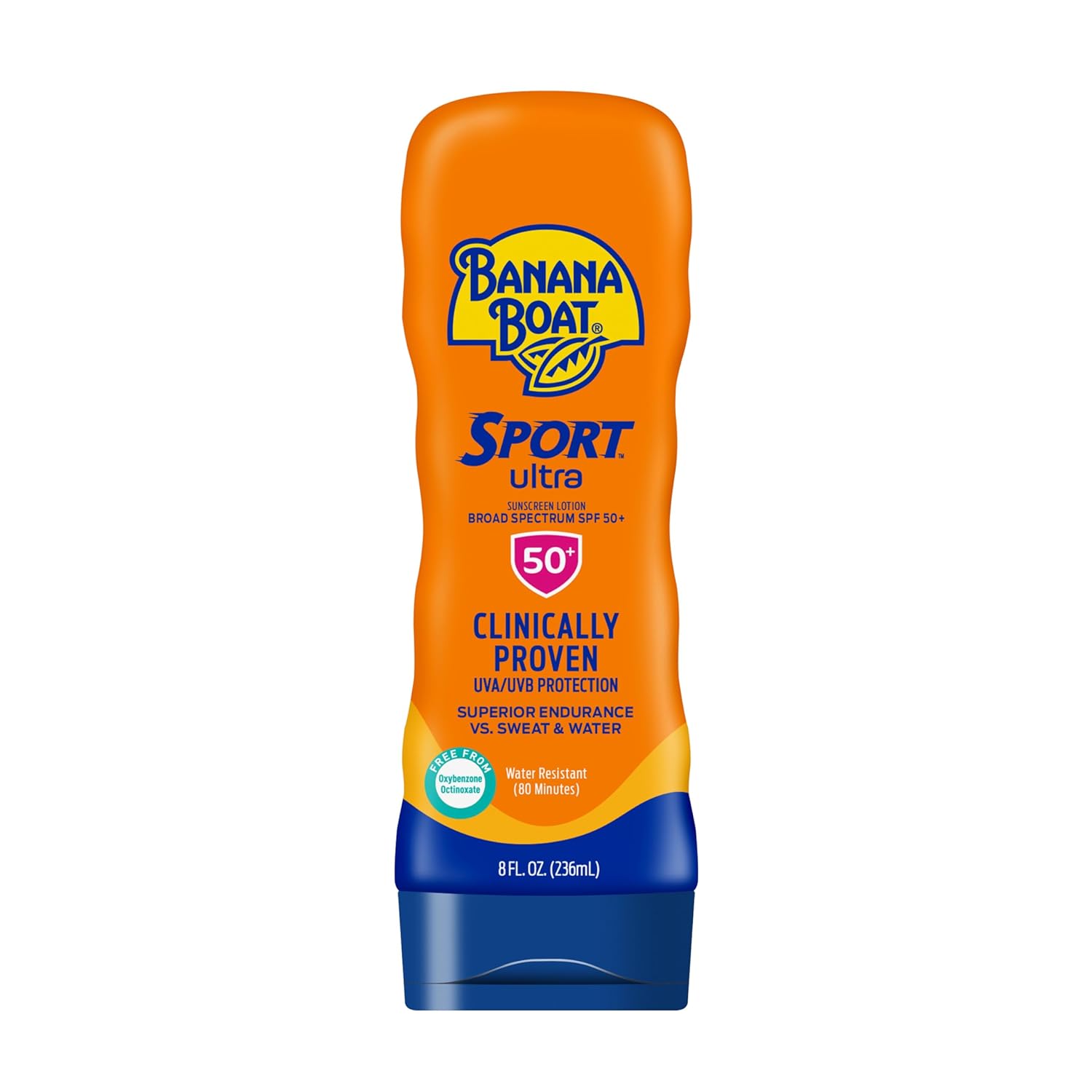 Banana Boat - Sun Screen Lotion - Ultra Sport Spf50+ Clinically Proven 8Oz/236Ml