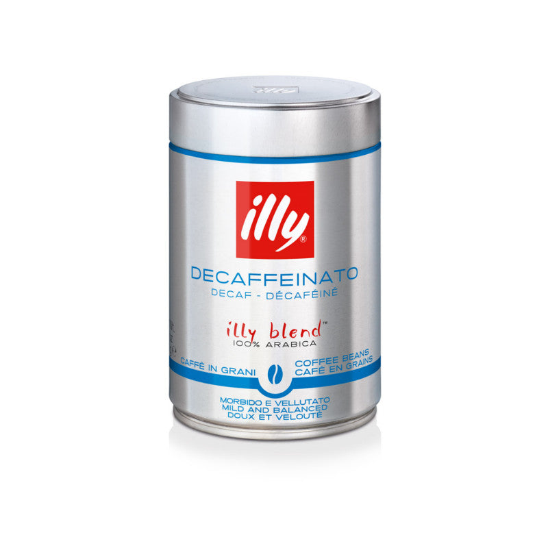 Illy - DECAFFEINATO - Roast Coffee - Whole Beans - 250 gm