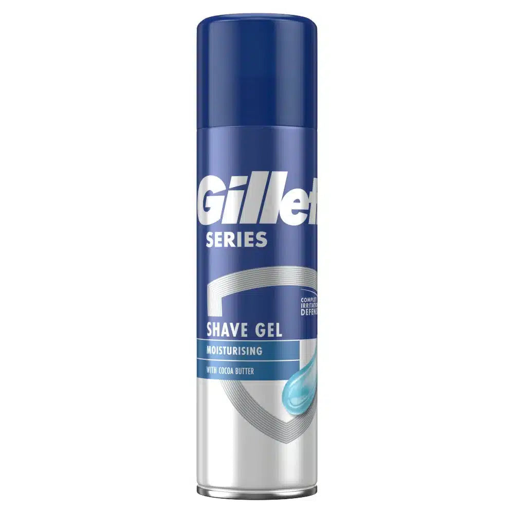 Gillette - Series - Shave Gel - MOISTURISING with COCOA BUTTER - ( 1X6 ) 200ml