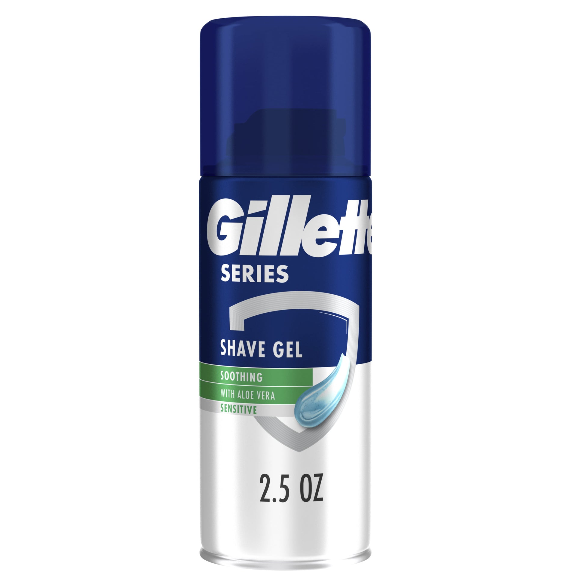 Gillette Series - Soothing Shave Gel for Men - With Aloe Vera - 75 ML (2.5oz)