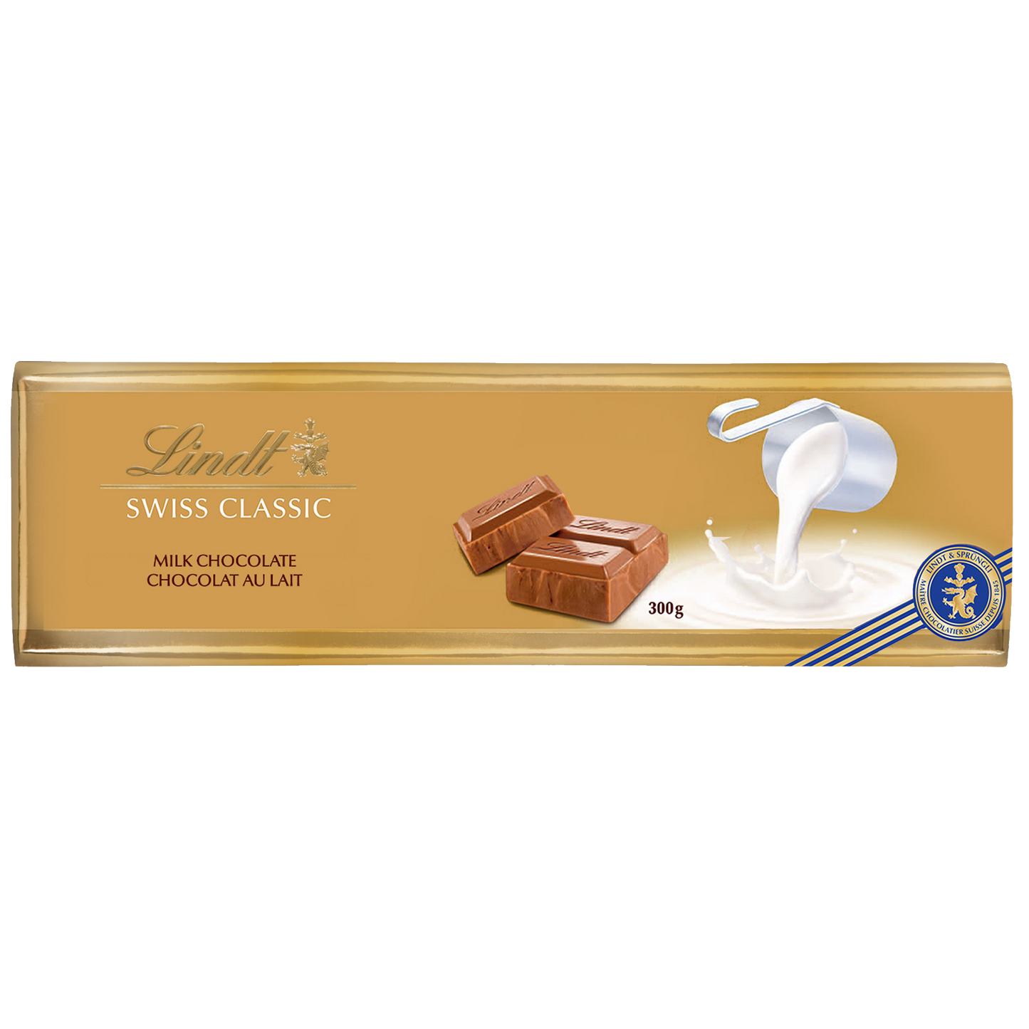 Lindt - Swiss Premium Chocolate - Milk with Chocolate - 300 gm