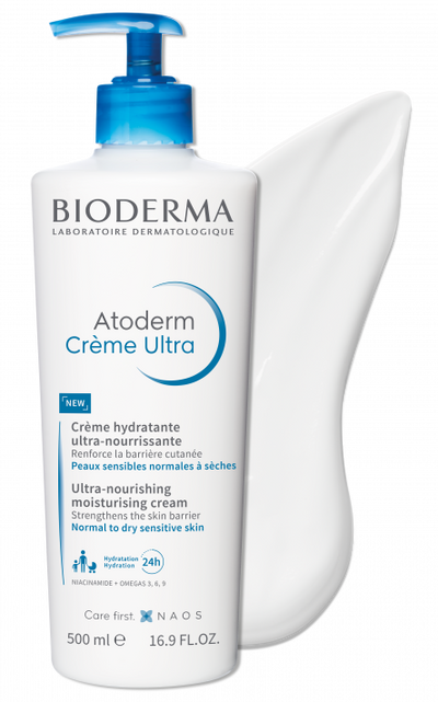 BIODERMA - Atoderm Creme - Ultra-nourishing cream - For Normal to Sensitive Dry Skin - 500ml