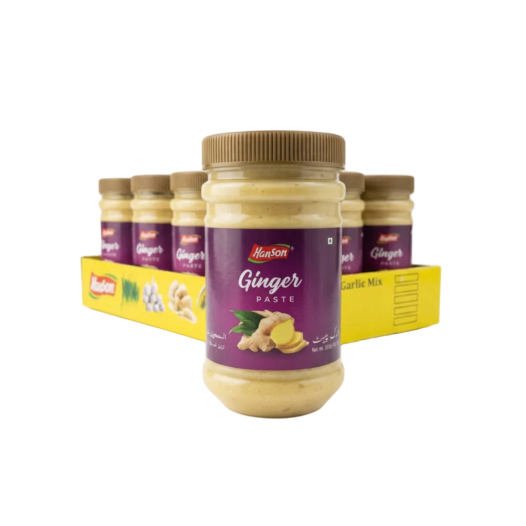 Hanson - GINGER PASTE - Pet Jar 330gm - Pack of 12 - 3.96kg