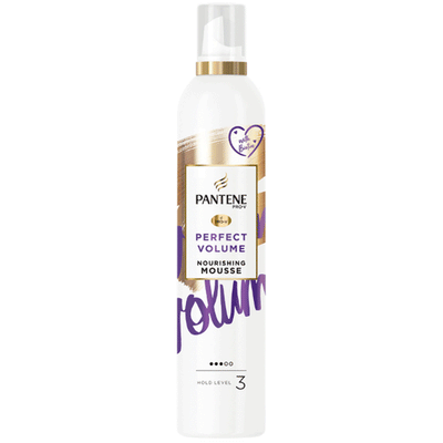 PANTENE - PERFECT VOLUME - Nourishing Mousse - Hold Level 3 - Hair Spray - 200ml