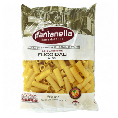 Pantanella - Elicoidali N. 83 - Rigate Pasta - 500g - 24 Packs