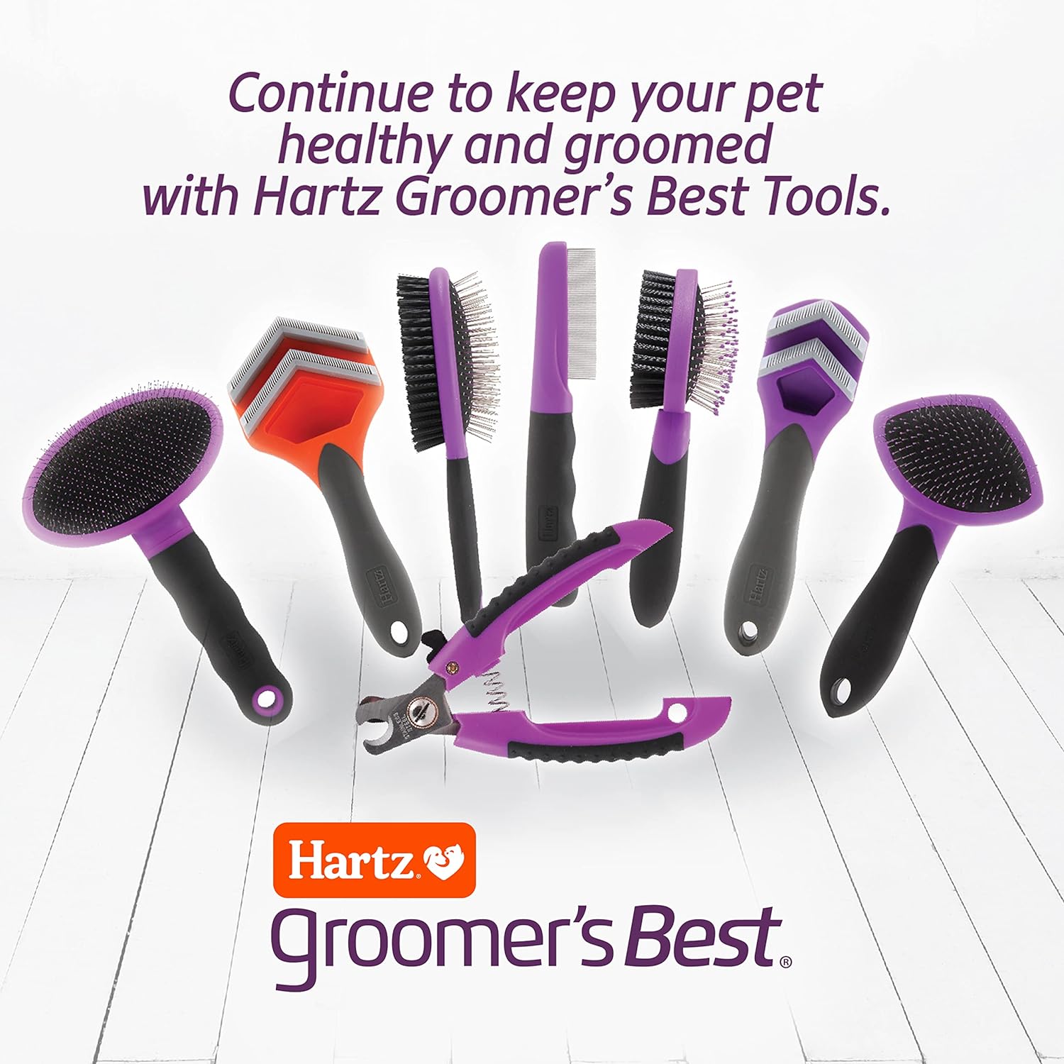 Hartz -  Groomer'S Best - For Small Dog & Cats - Double Small Brush #574648