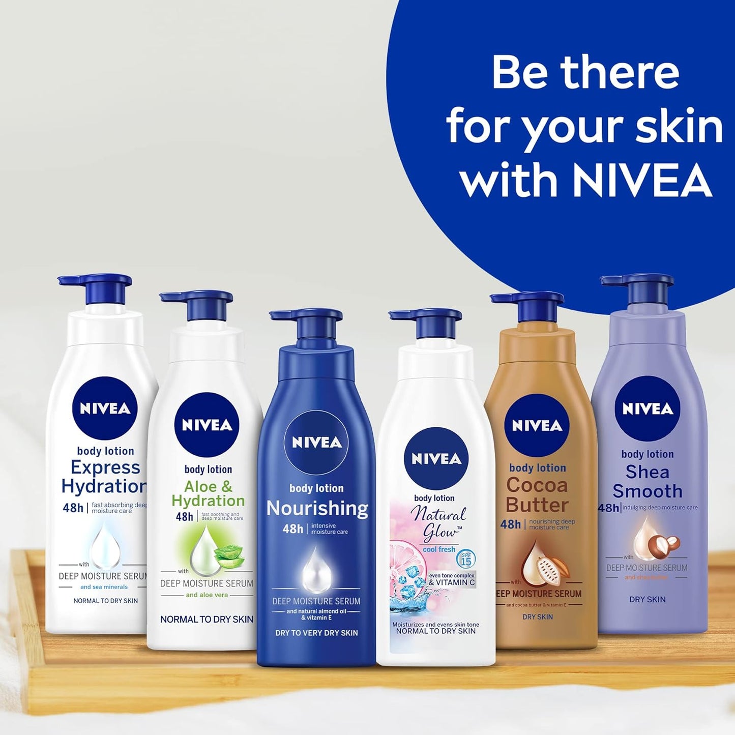 Nivea - Body Lotion - Natural Glow - Cool Fresh With Vit C - For Normal To Dry Skin - 400ml