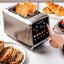 Nutricook - Toasti - Essential - NC-TS201 - Morning Toast - Aluminium Silver - 2 Years Warranty
