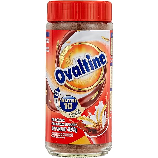Ovaltine - Chocolate Malt Drink - Bottle Jar - 400 gm