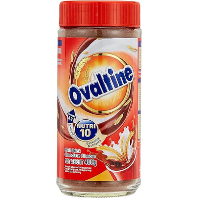 Ovaltine - Chocolate Malt Drink - Bottle Jar - 400 gm