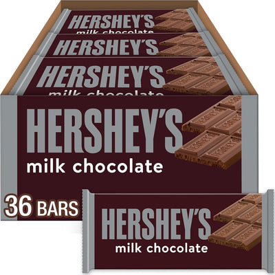 Hershey's - Milk Chocolate - Chocolate Bar - 43g x 36bars - 1.54kg