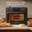 Nutricook - 30L 12 in 1 - Air Fryer Toaster Oven - NC-AFTO330K - Compact Baking - Black Matt - 2 Years Warranty