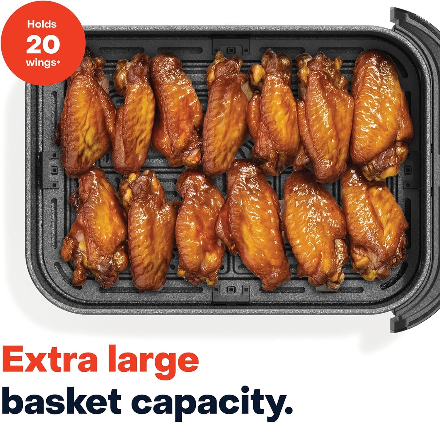 Nutricook - Air Fryer - NC-AFS200 - XL Capacity - Black - 2 Years Warranty