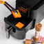 Nutricook - 5L - Air Fryer - NC-AFS100 - Healthy Frying - Black - 2 Years Warranty - 1500W