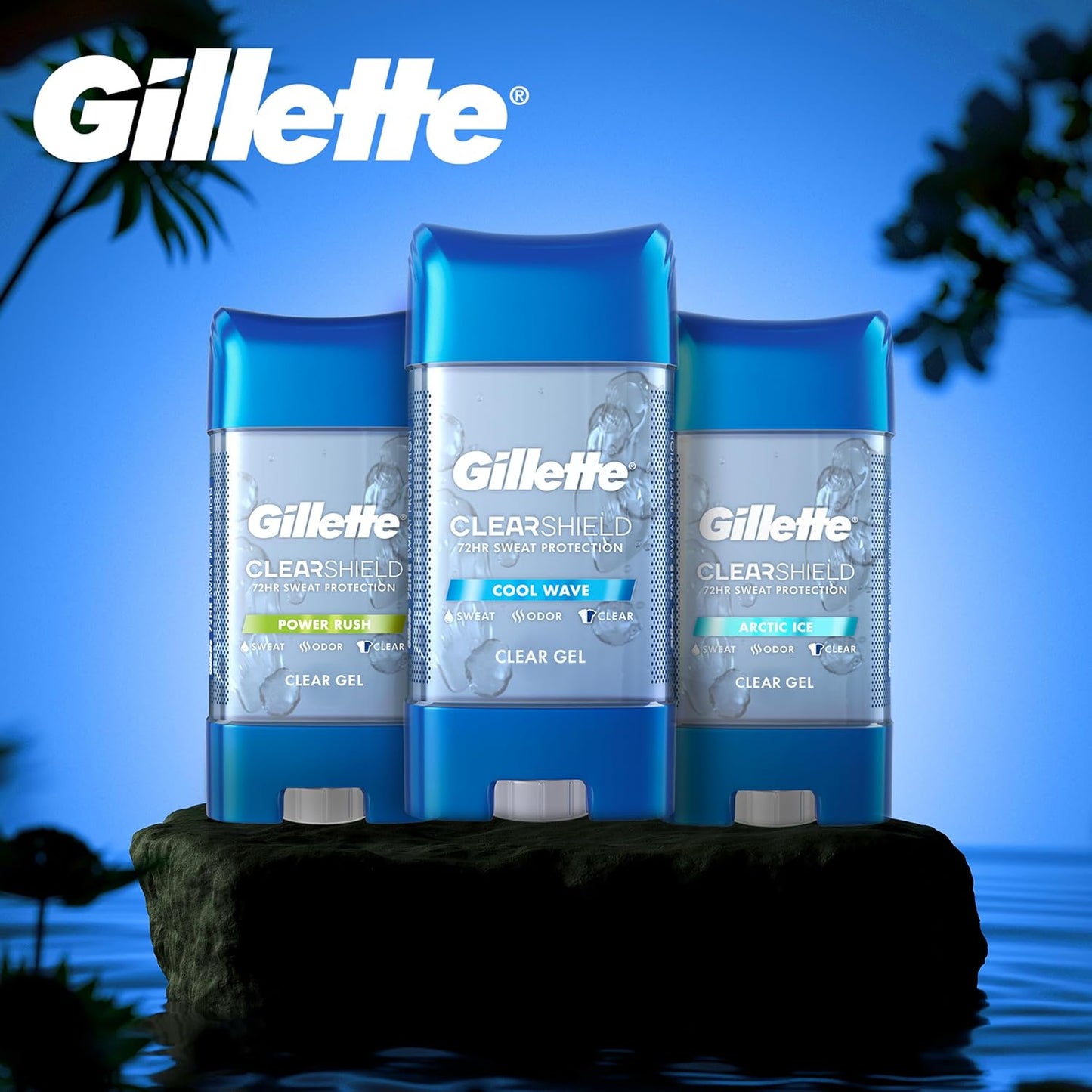 Gillette - Anti-Perspirant - Gel - Cool Wave - Deodorant Stick - 70ml