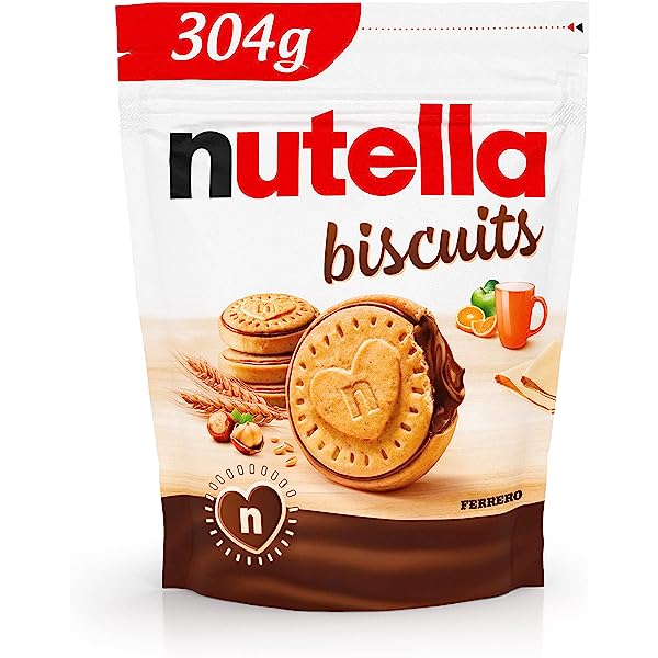 Nutella biscuits - Resealable Bag - 304 Gm