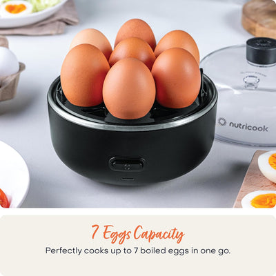 Nutricook - Eggi - Specialty - NC-EC207ME-K - Quick Breakfast - Black - 2 Years Warranty