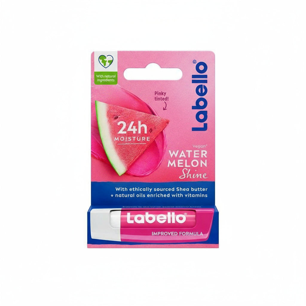 Labello - WATER MELON SHINE - LIP BALM - 4.8gm