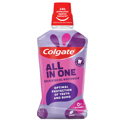 Colgate - ALL IN ONE - Breath Taking Mouth Wash - ( 1X12 ) 500ml