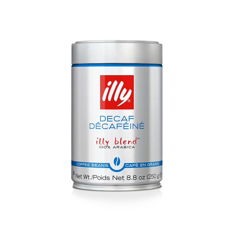 Illy - DECAFFEINATO - Roast Coffee - Whole Beans - 250 gm