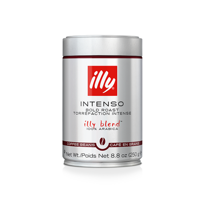 Illy - Intenso - Whole Coffee Beans - 250g - Ground Coffee - Dark Roast