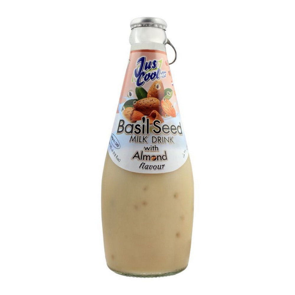 JUS COOL - Basil Seed Milk Drink with Almond - 290 ml