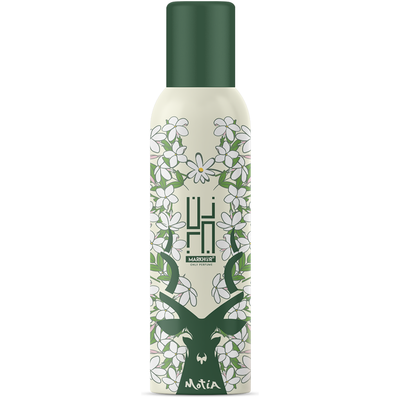 Markhor - Body Spray - Motiya (Non-gas) - 120ml Long Lasting Fragrance (Non-Gas) - Pack of 12