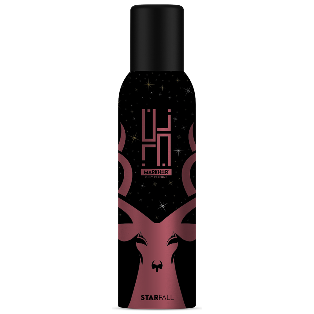 Markhor - Body Spray - Zann Starfall (Non-gas) - 120ml Long Lasting Fragrance (Non-Gas) - Pack of 12