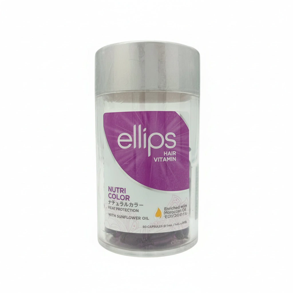 Ellips Violet ellips - HAIR VITAMIN - NUTRI COLOR - 1ml X 50 Capsules – JodiaBaAzar.com