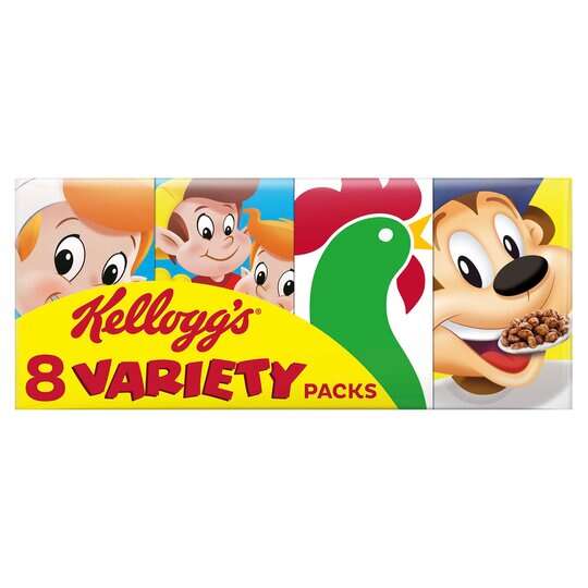 Kellogg's - 8-Variety Cereal Pack - 196 G