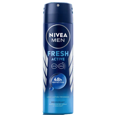 NIVEA MEN - FRESH ACTIVE - DEODORANT SPRAY - 150 ml