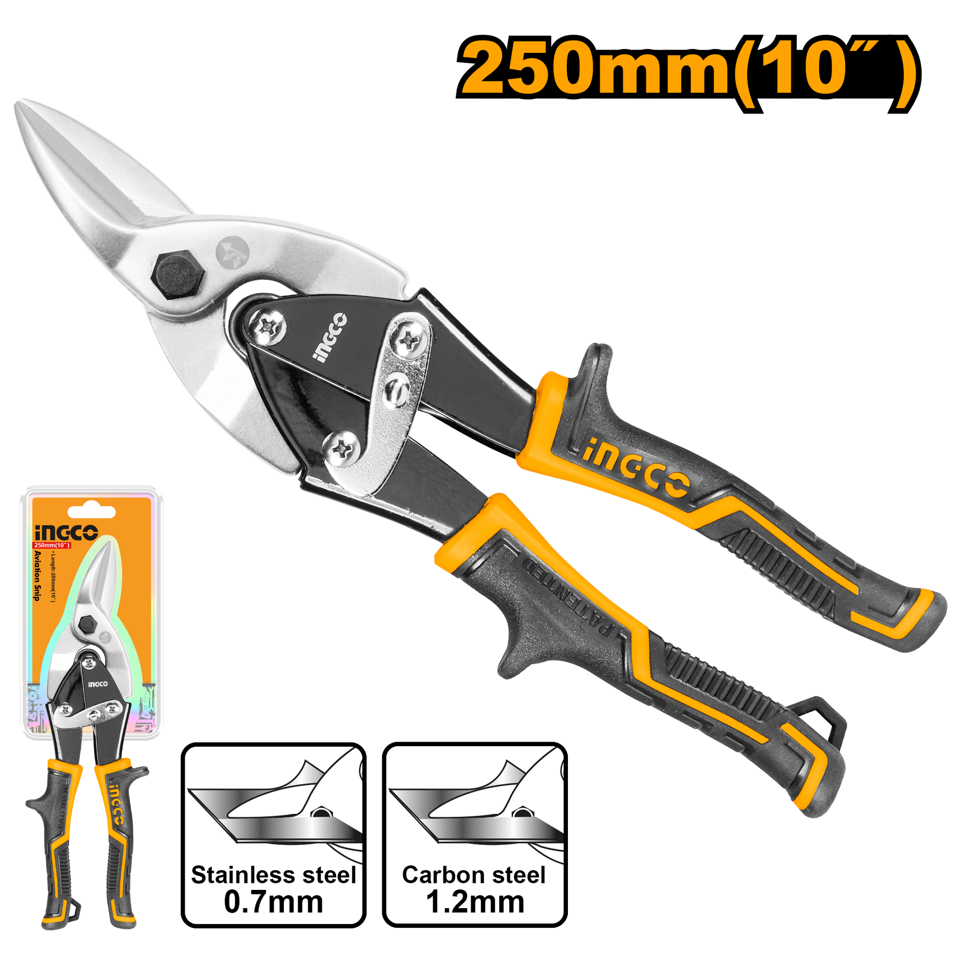 INGCO -  Aviation snip Right HTSN0110R