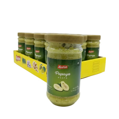Hanson - PAPAYA PASTE - Pet Jar 330gm - Pack of 12 - 3.96kg