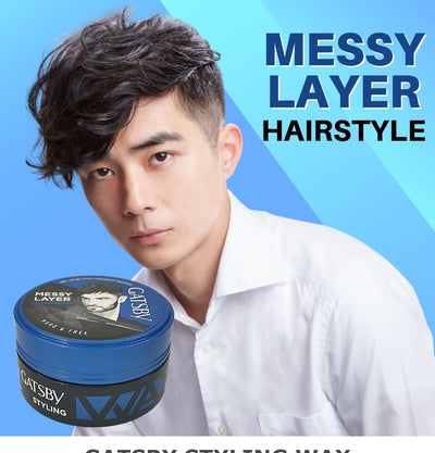 Gatsby - Messy Layer - Hard & Free - Styling Wax - 75g