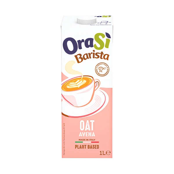 Orasi Barista - 100% Italian - Plant-based drink - Almond Mandolra - 1 liter