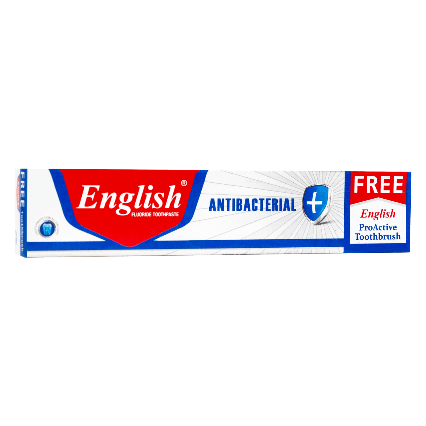 English Antibacterial Toothpaste - Brush Cavity Protection & Fresh Breath - Pack of 12 | Jodiabaazar.com