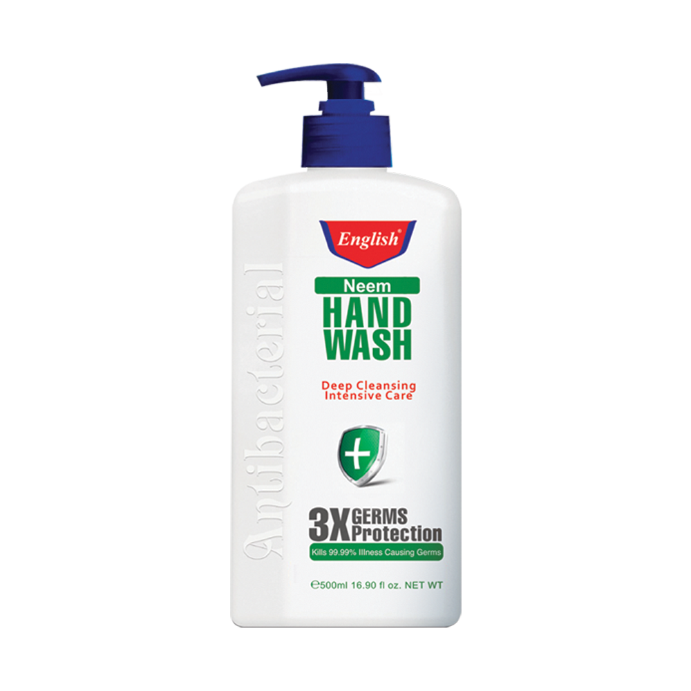 English Neem Handwash - 500ml Advanced Germ Protection - Single Pack | Jodiabaazar.com