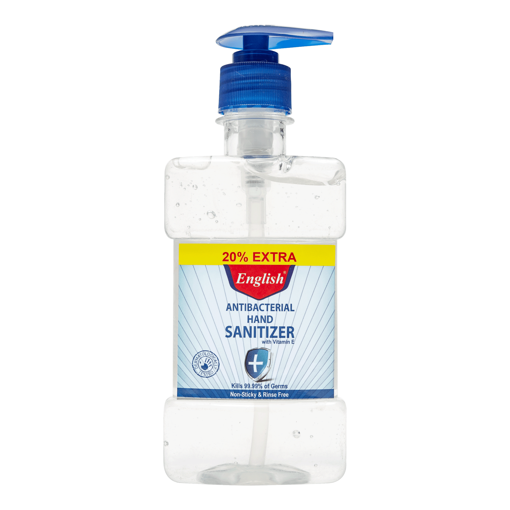 English Antibacterial Hand Sanitizer - 250ml Advanced Germ Protection - Single Pack | Jodiabaazar.com