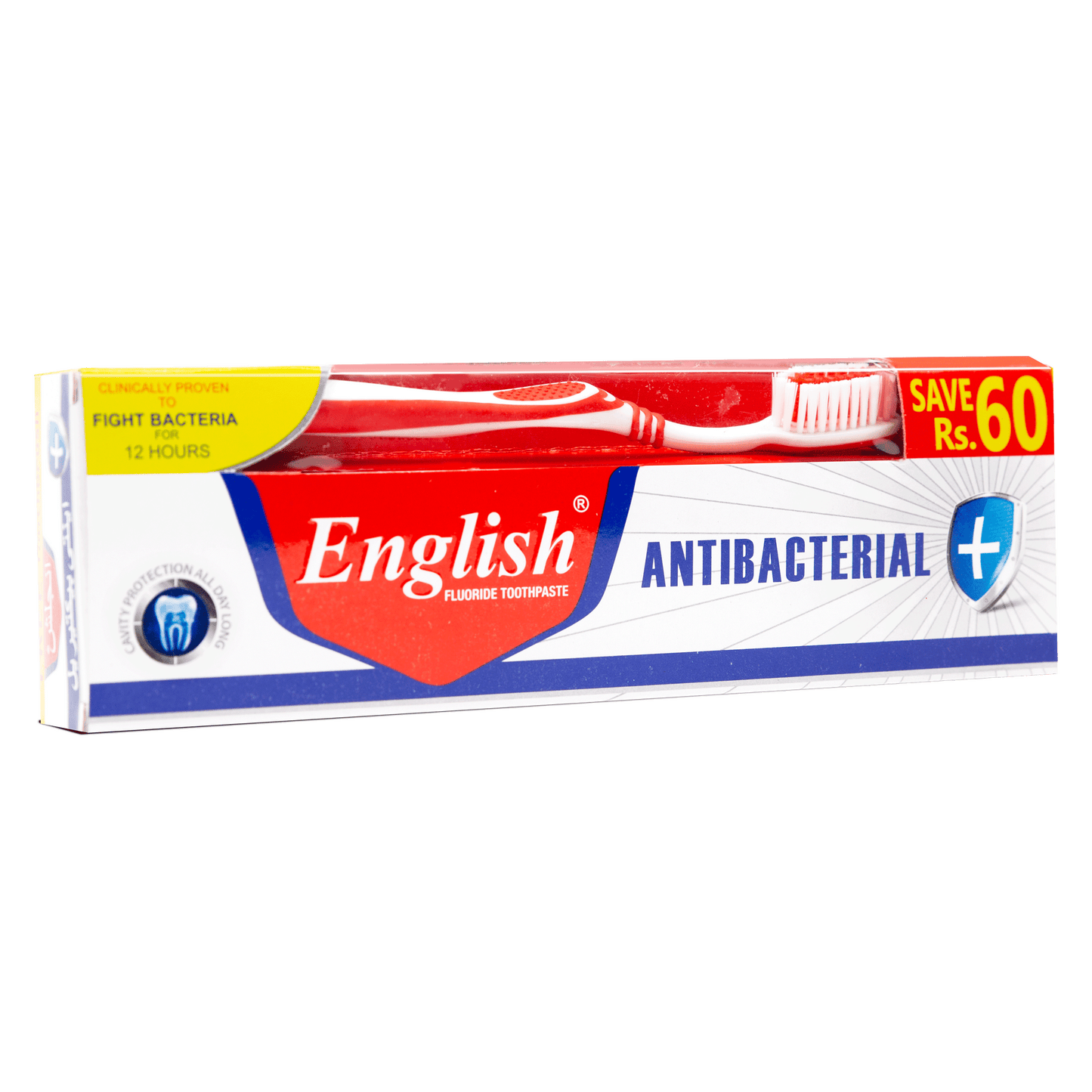 English Antibacterial Toothpaste - Value Cavity Protection & Fresh Breath - Single Pack | Jodiabaazar.com