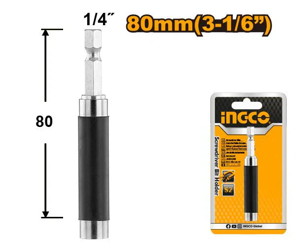INGCO -  Extension screwdriver bit holder with Magnetic  ABH30801