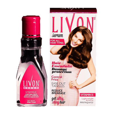 Livon  - Hair Essentials Serum - For Damage Protection & Frizz Control