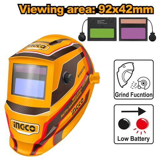 INGCO -  Auto-darkening welding helmet  AHM008