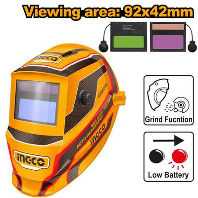 INGCO -  Auto-darkening welding helmet  AHM008
