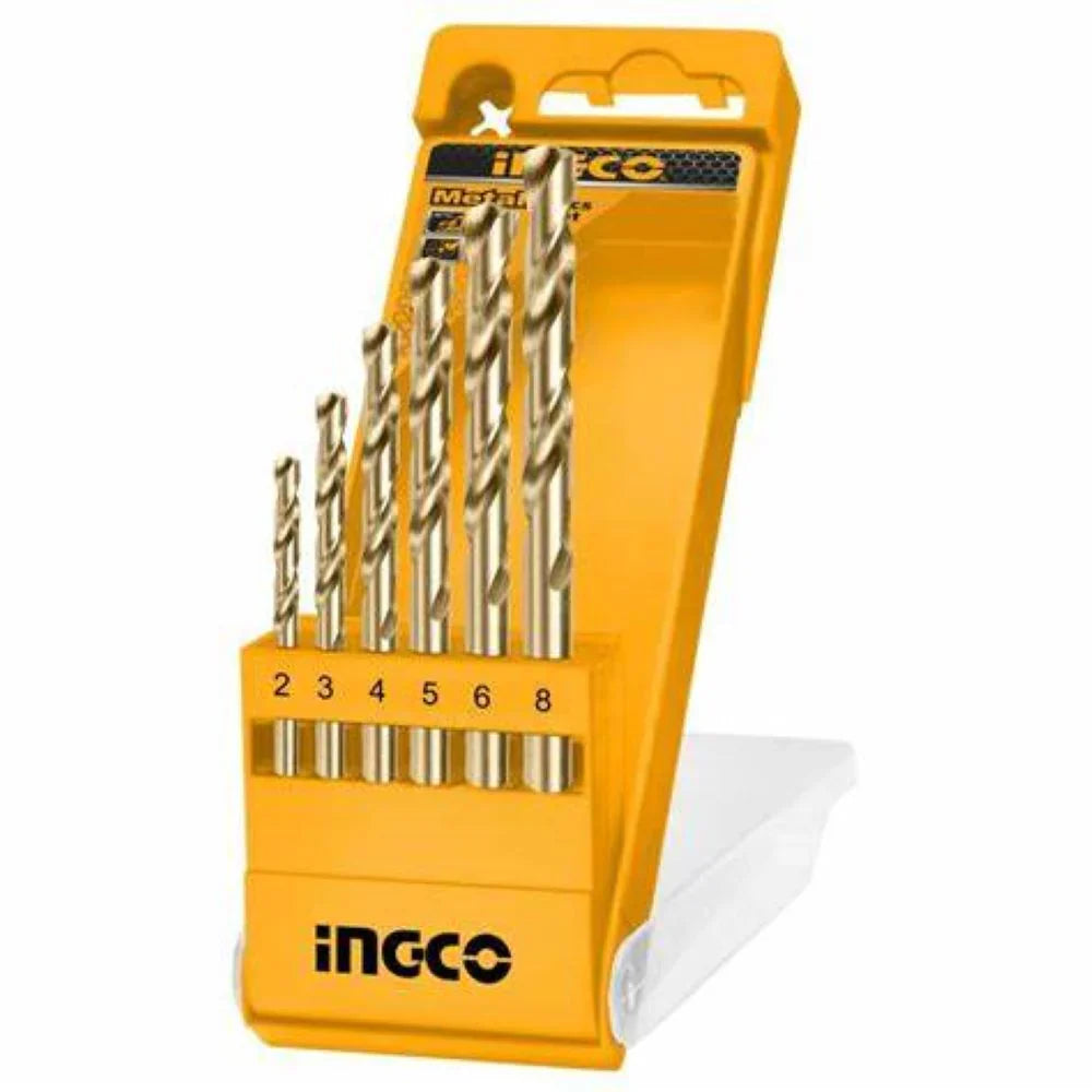INGCO -  6 Pcs HSS twist drill bits set  AKD1055