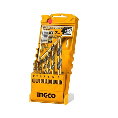 INGCO -  AKD1075 7pcs Metal Drill Bits Set